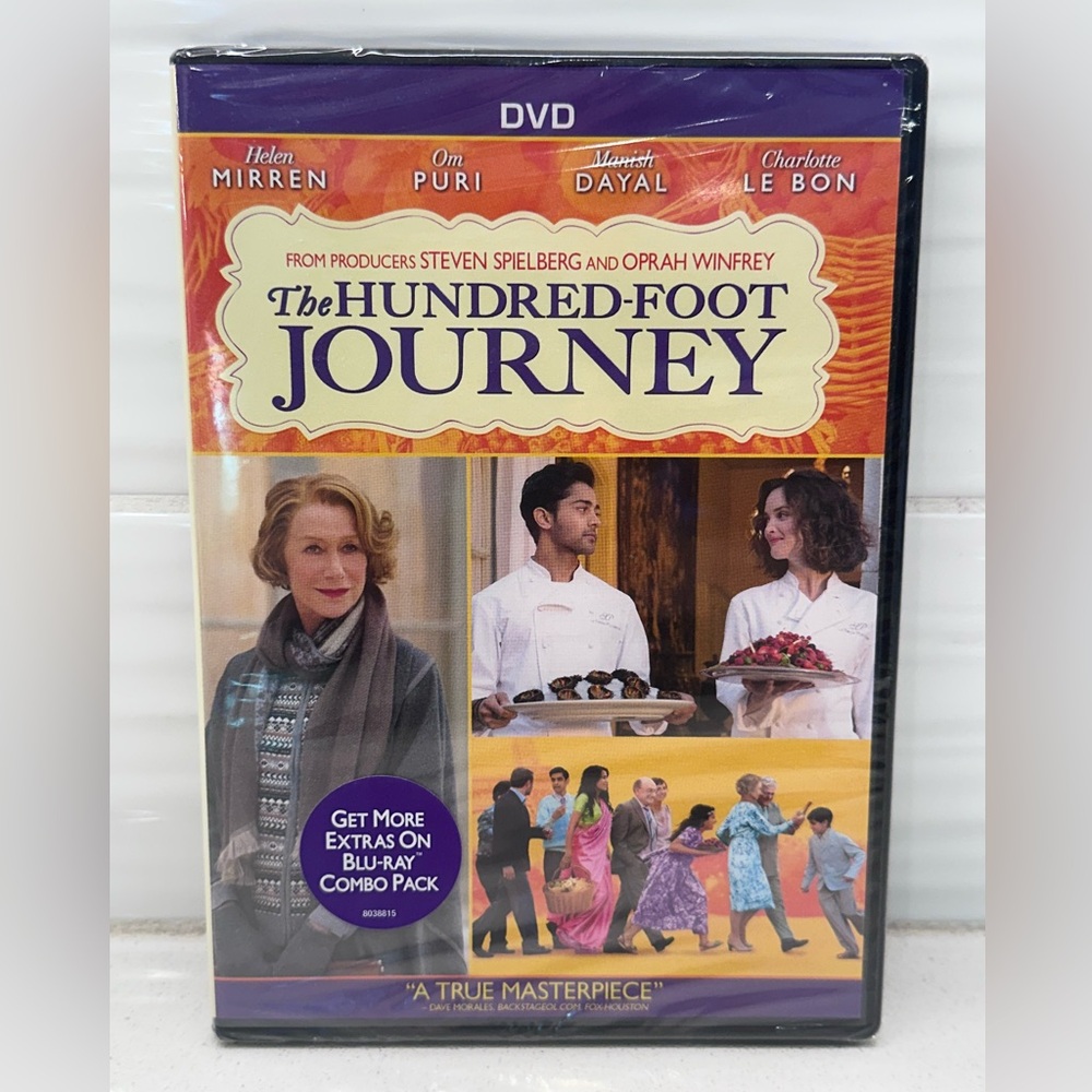 The Hundred-Foot Journey (DVD, 2014) - Brand New Sealed - Helen Mirren